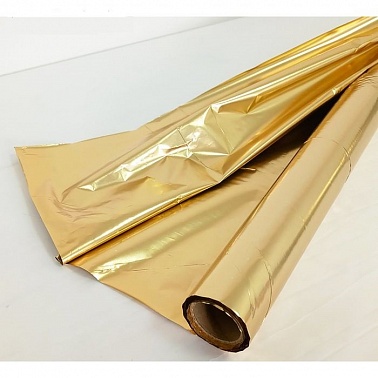 Полисилк золото матовое 100см*20м