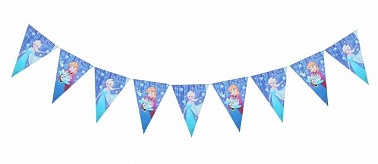 Гирлянда-вымпел Холодное сердце 2,3 м