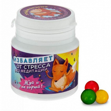 Жевательная резинка Антистресс 40 г