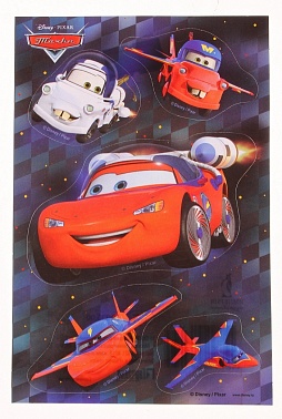 Наклейка Дисней Тачки 1 шт