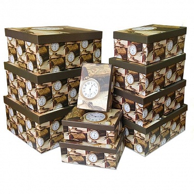 Коробка прямоуг Мужской подарок Часы №5