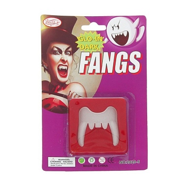 Зубы Вампира +кровь искусств1 шт