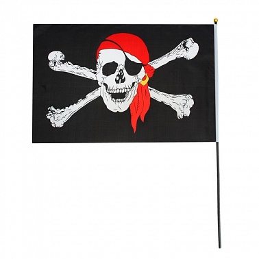 Флаг пирата в бандане 40*601 шт