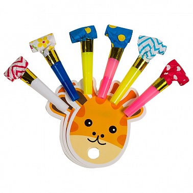 Языки Жираф, 9см, 6шт.