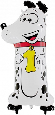 Шар Цифра 1 Далматин