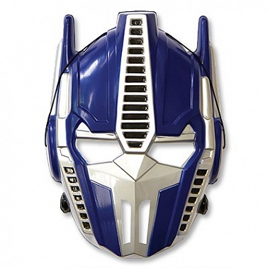 Маска Трансформеры пластик Оптимус Прайм