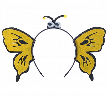 Ободок с Глазками бабочка/ангел