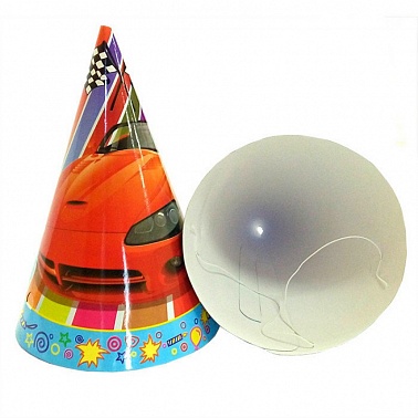 В Колпаки "Тачки"  6 шт