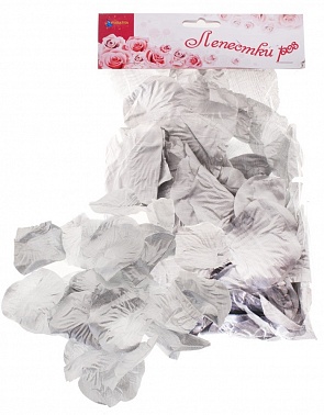 Лепестки роз серебро 1 шт