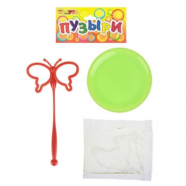 Мыльные пузыри Радуга Фигурные (Бабочка или Жук)