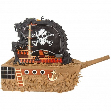 Пиньята Пиратский Корабль мини
