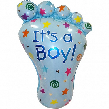 Шар фигура мини Пяточка Мальчик (FM)
