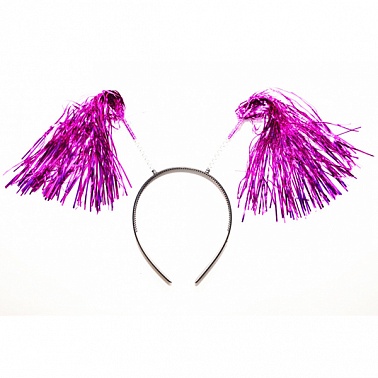 Ободок Дождик на пружинке, в асс 1 шт