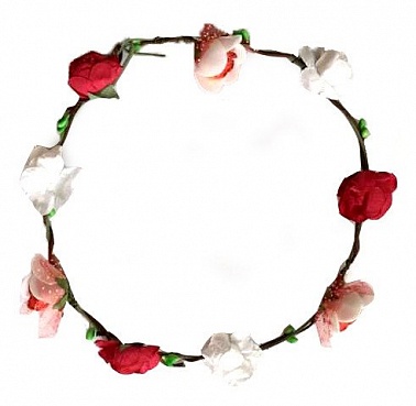 Венок из цветов на голову