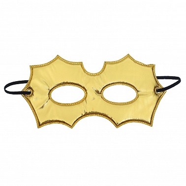 Маска Злодей золотая