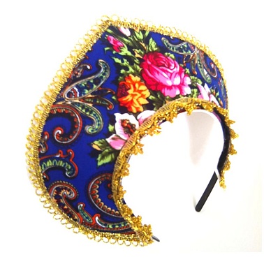 Кокошник Микс бум с лентой