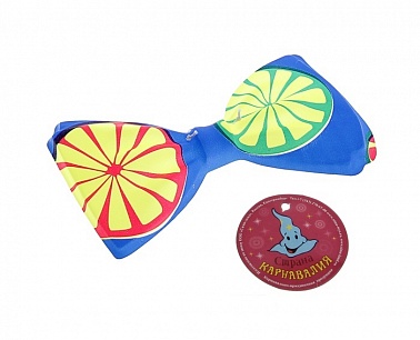 Бант пластик Лимончик мини 1 шт