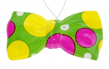 Бант пластик Круги большие 1 шт