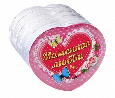 Полотенце прессованное Моменты любви Любовь