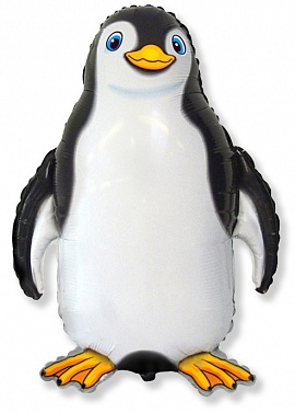 Шар Фигура Мини Пингвин счастливый черный (FM)