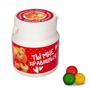Жевательная резинка Ты мне нравишься 40 г