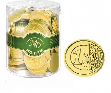 Шоко монета Евро/рубль 6гр