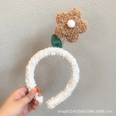 Ободок Цветочек МИКС