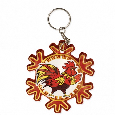 Брелок Снежинка (серия 51.55.164) 1 шт