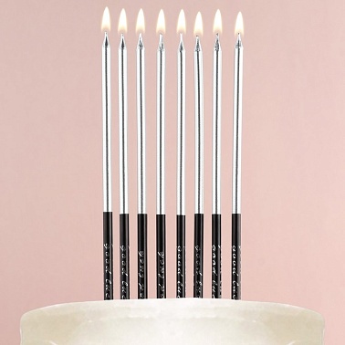 Набор свечей Тонкие в Особый день МИКС 8шт