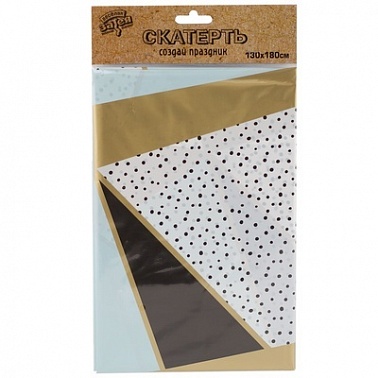 Скатерть п/э Мятная Роскошь 130*180см