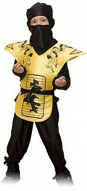 Костюм детский Ниндзя 122см 5-7лет