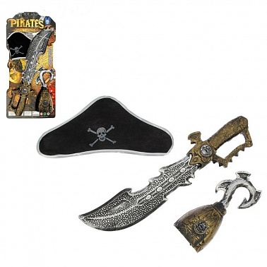 Набор пирата Капитан 3 предмета 