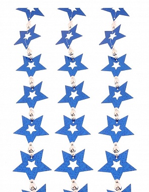 Бусы на елку Эксклюзив звезда 1,8 м