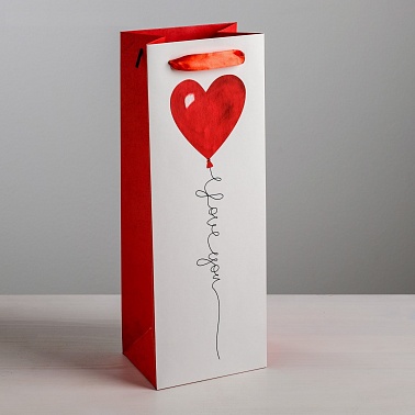 Пакет под бутылку ILY 13*36*10см