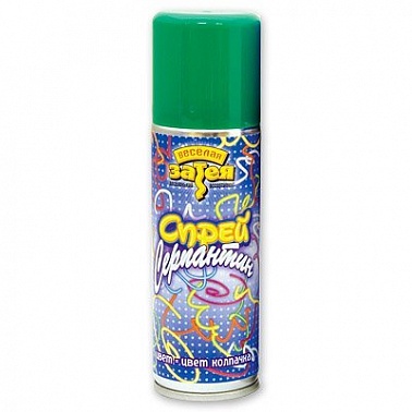 Спрей Серпантин ассорти 125 мл