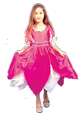 Костюм Дюймовочка розовая рост 116-122