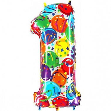 Г ЦИФРА 1 40" Шары