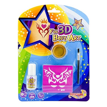 Набор переводных тату Золото рисунок средняя