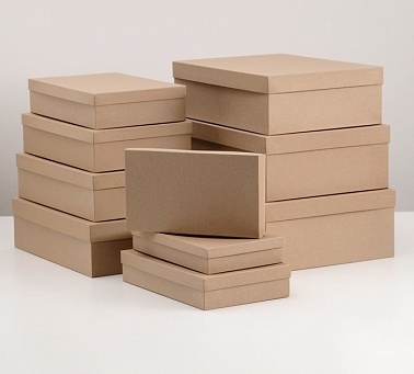 Коробка прямоугольная Крафт №1