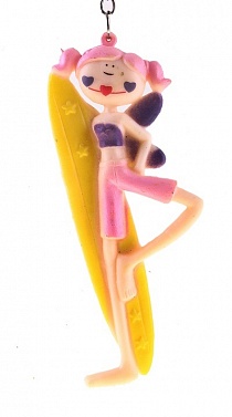 Брелок пластик Принцесса 1 шт