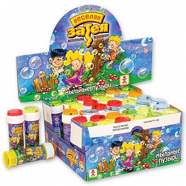 Мыльные пузыри Веселая Затея Друзья 60 мл