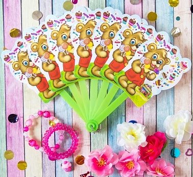 Веер детский "мечты сбываются"