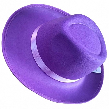 WB Шляпа карнавальная фиолетовая
