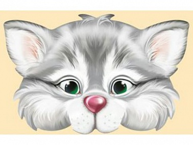 Маска картон Котик 91.913.00