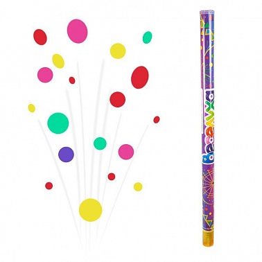 Хлопучшка Веселуха Круги Разноцвет 100см