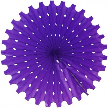 Диск бумажный фиолетовый 40см
