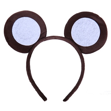 Карнавальный ободок Мишка МИКС